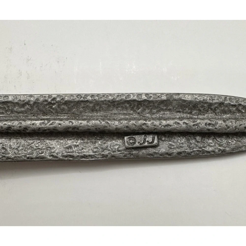 Dragon Sword Pewter Pin Medieval Gothic Vintage JJ Jonette‎ Fantasy
